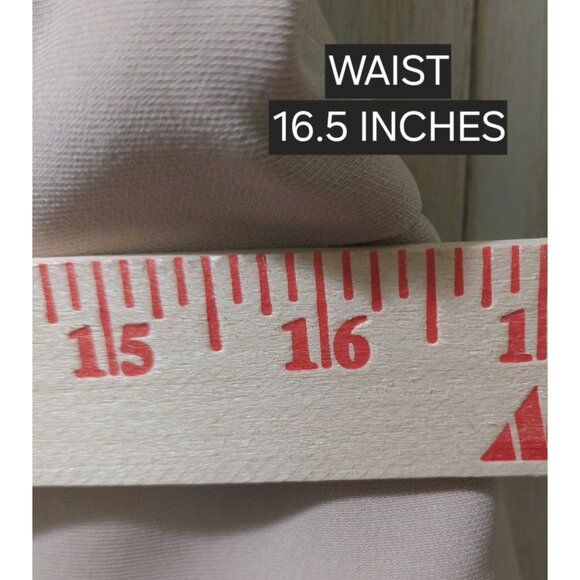 NWT Commense Women's Strapless Beige Mini Dress With Pockets Size XL - Picture 5 of 6